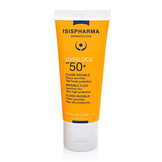 Isispharma Uveblock SPF 50+ Fluido Invisible, 40 ml