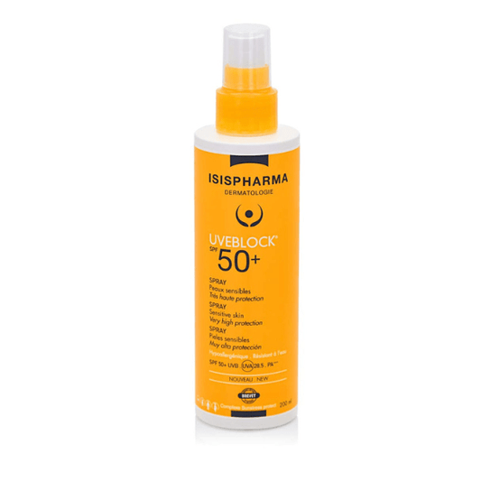 Isispharma Uveblock FPS 50+ Spray, 200 ml