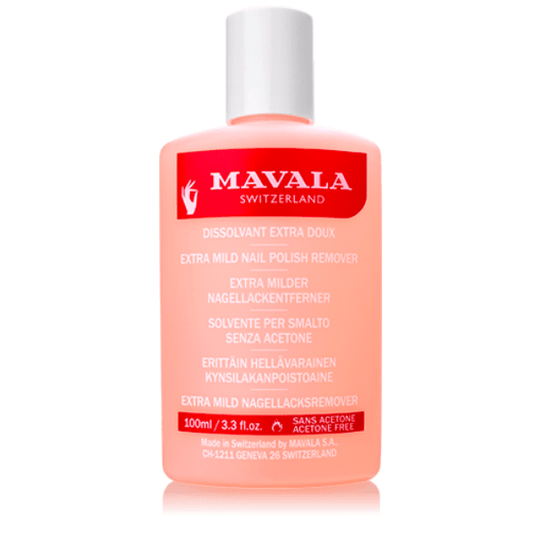 Mavala Acetone-Free Pink Nail Polish Remover, 100ml