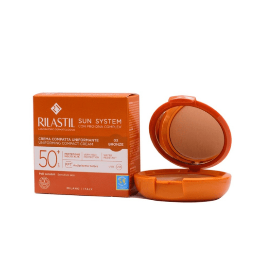Rilastil Sun System 50+ Bronce compacto, 10 g