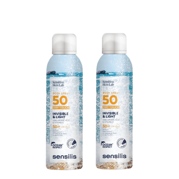 Sensilis Duplo Toque Seco FPS 50+, 2 x 200 ml