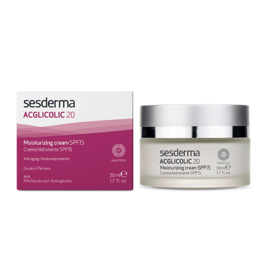 Sesderma Acglicolic 20 Moisturizing Cream SPF15, 50ml