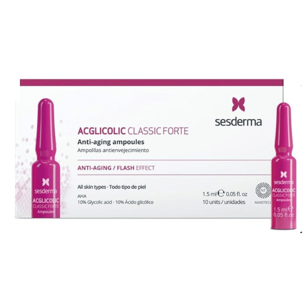 Sesderma Acglicolic Classic Forte Ampoules, 10x1.5ml
