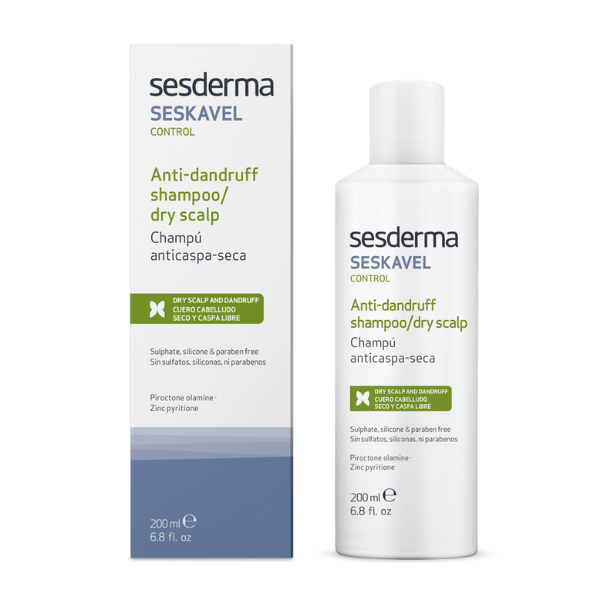 Champú anticaspa seco Seskavel de Sesderma, 200 ml