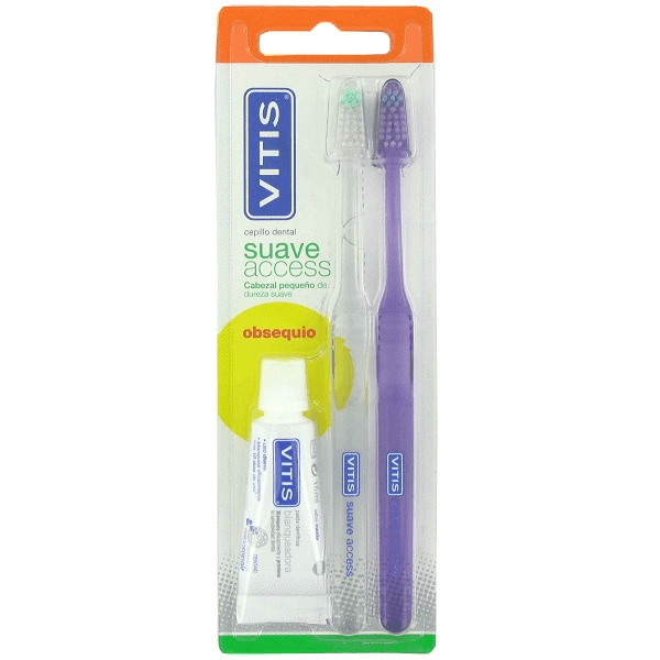 Vitis Duplo Soft Access Toothbrush
