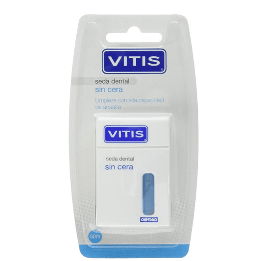 Hilo dental sin cera Vitis, 50 m