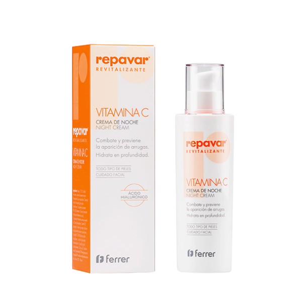 Repavar Revitalizante Night Cream with Vitamin C, 50ml